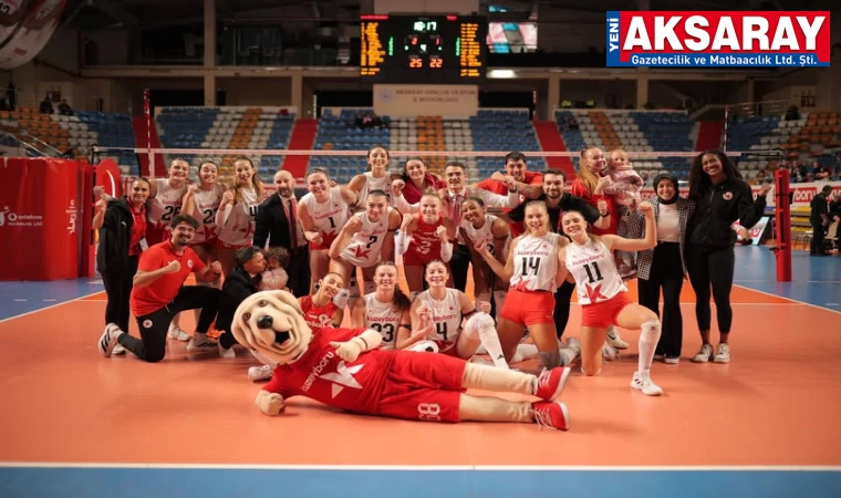 Sultanlar ligi 3. hafta Aksaray’da zafer gecesi KUZEYBORU FIRTINASI 3-1