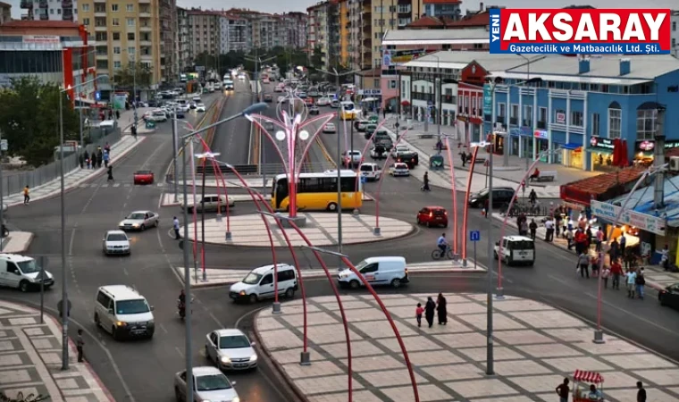 183 BİNİ AŞTI Aksaray’ın araç sayısı hızla artıyor