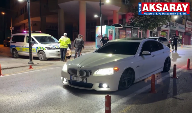 ALKOLMETREYE ÜFLEMEDİ 352 Bin lira ceza ile 5 yıl ehliyetine el konuldu