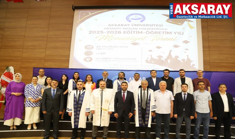 Ortaköy Meslek Yüksek Okulu mezun verdi