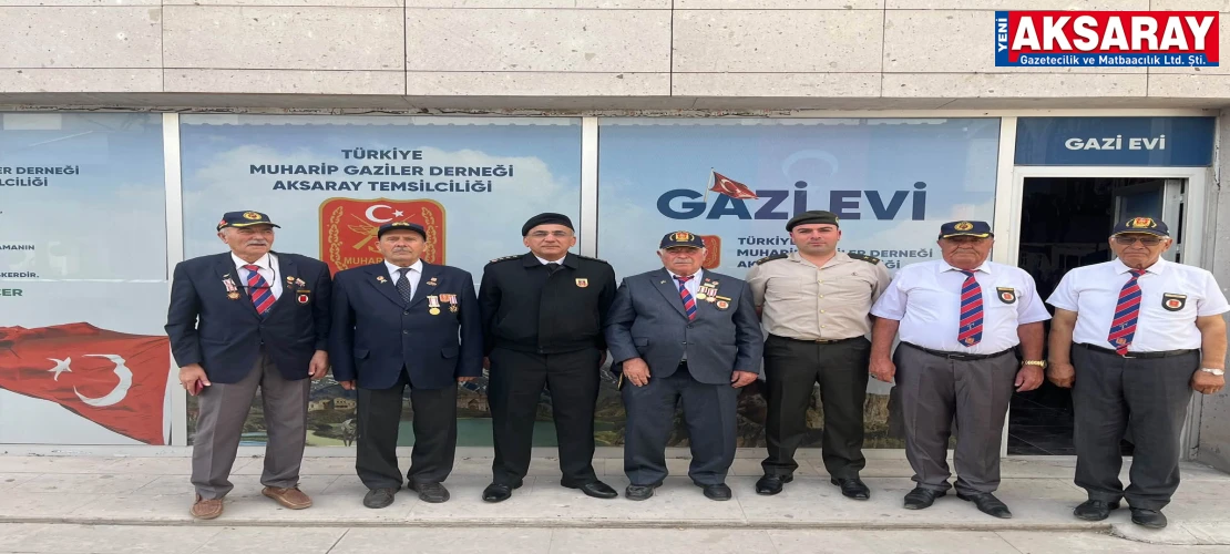 Gazilere anlamlı ziyaret